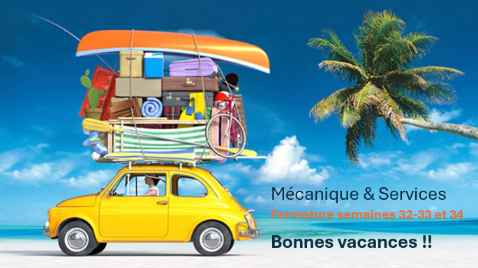 Vacances été 2024 